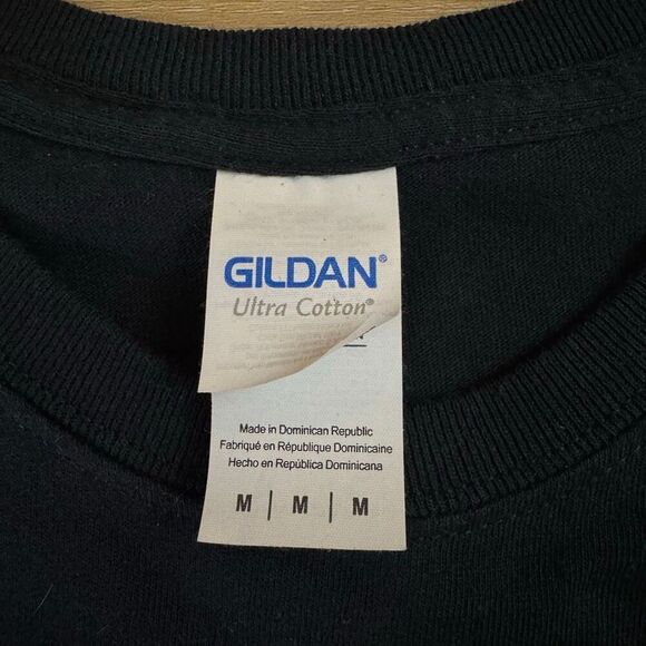 Tommy James And The Shondells I Think Were Alone Now Black Shirt Size Medium - Picture 3 of 4